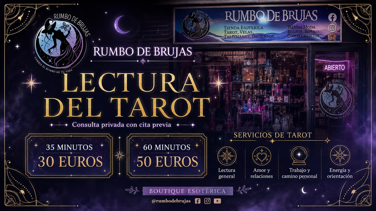 Lectura del tarot en Rumbo de Brujas